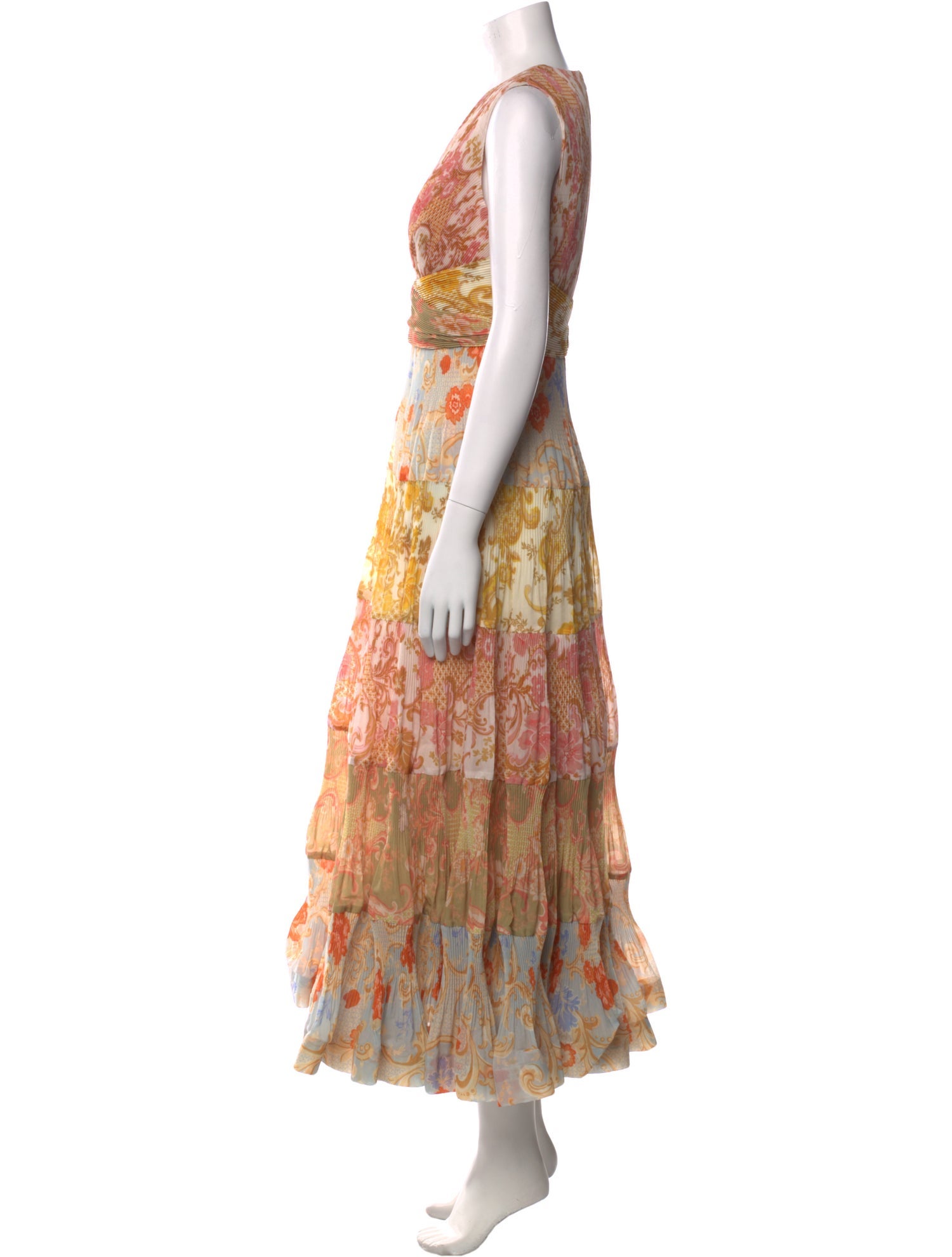 Zimmermann Floral Print Long Dress