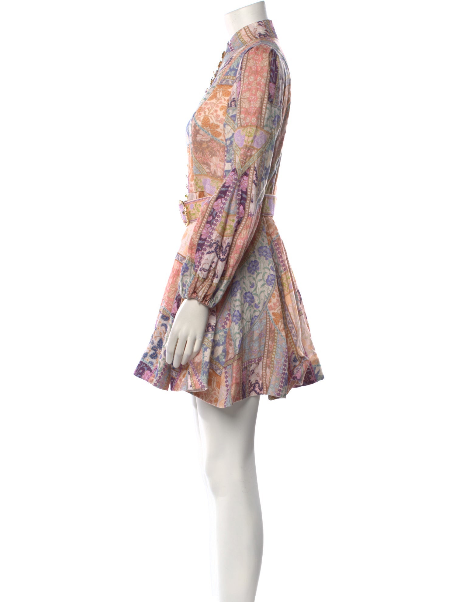 Zimmermann Linen Mini Dress