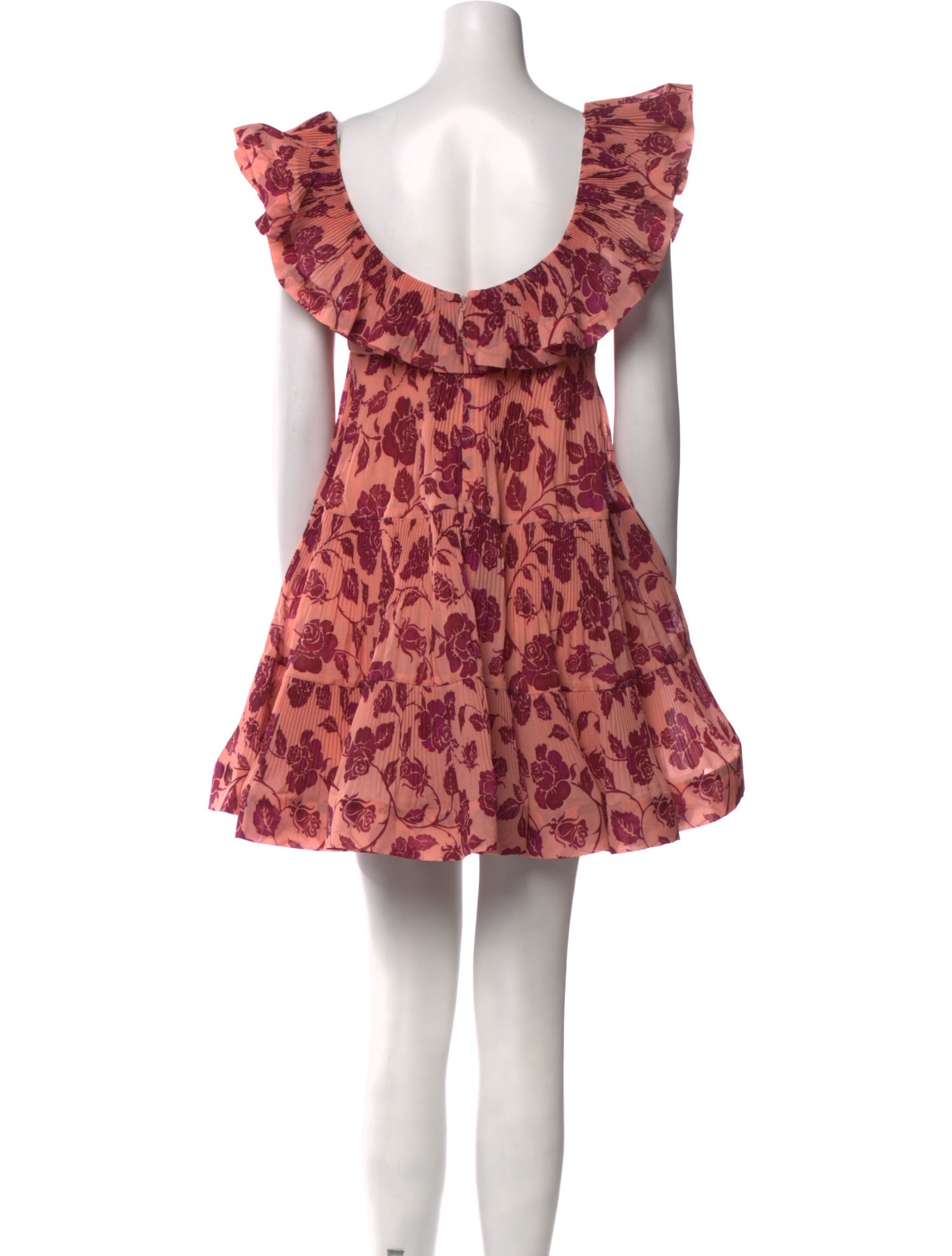 Zimmermann Floral Print Mini Dress