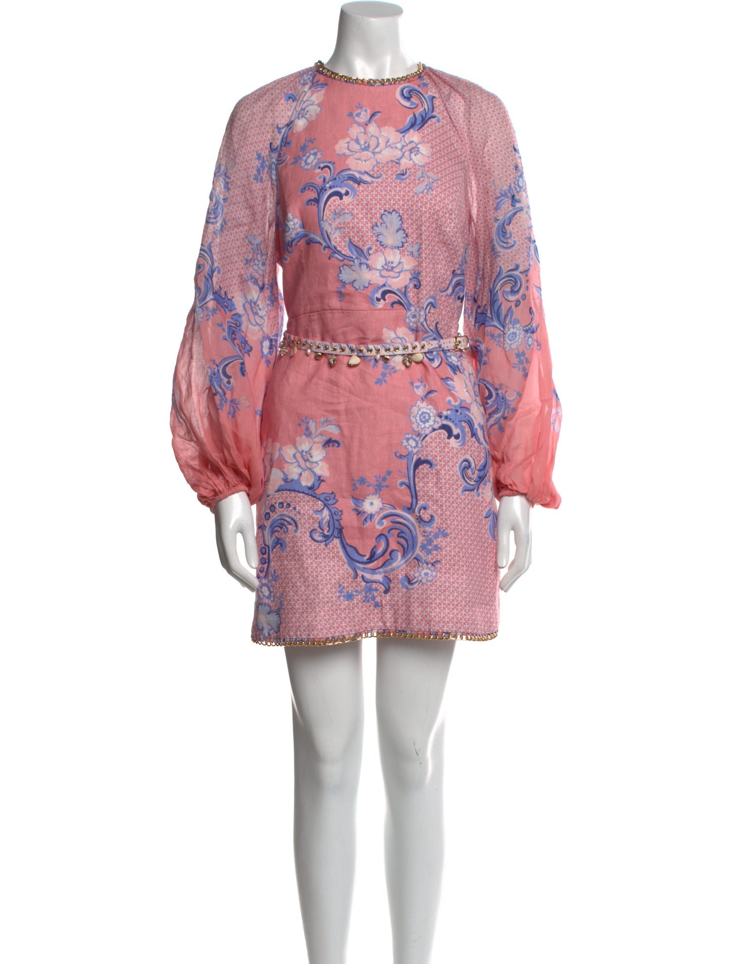 Zimmermann Linen Mini Dress