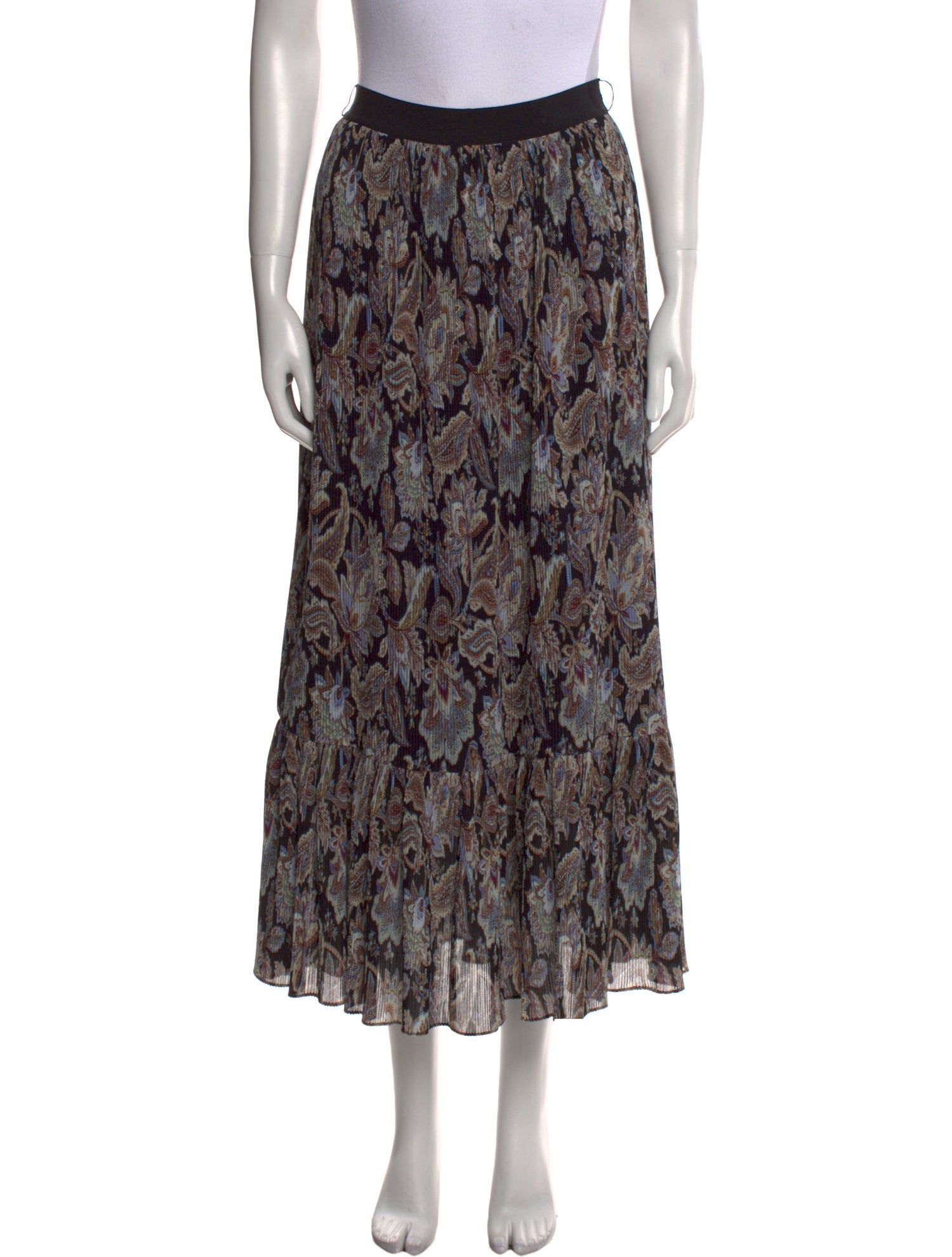 Zimmermann Printed Midi Length Skirt