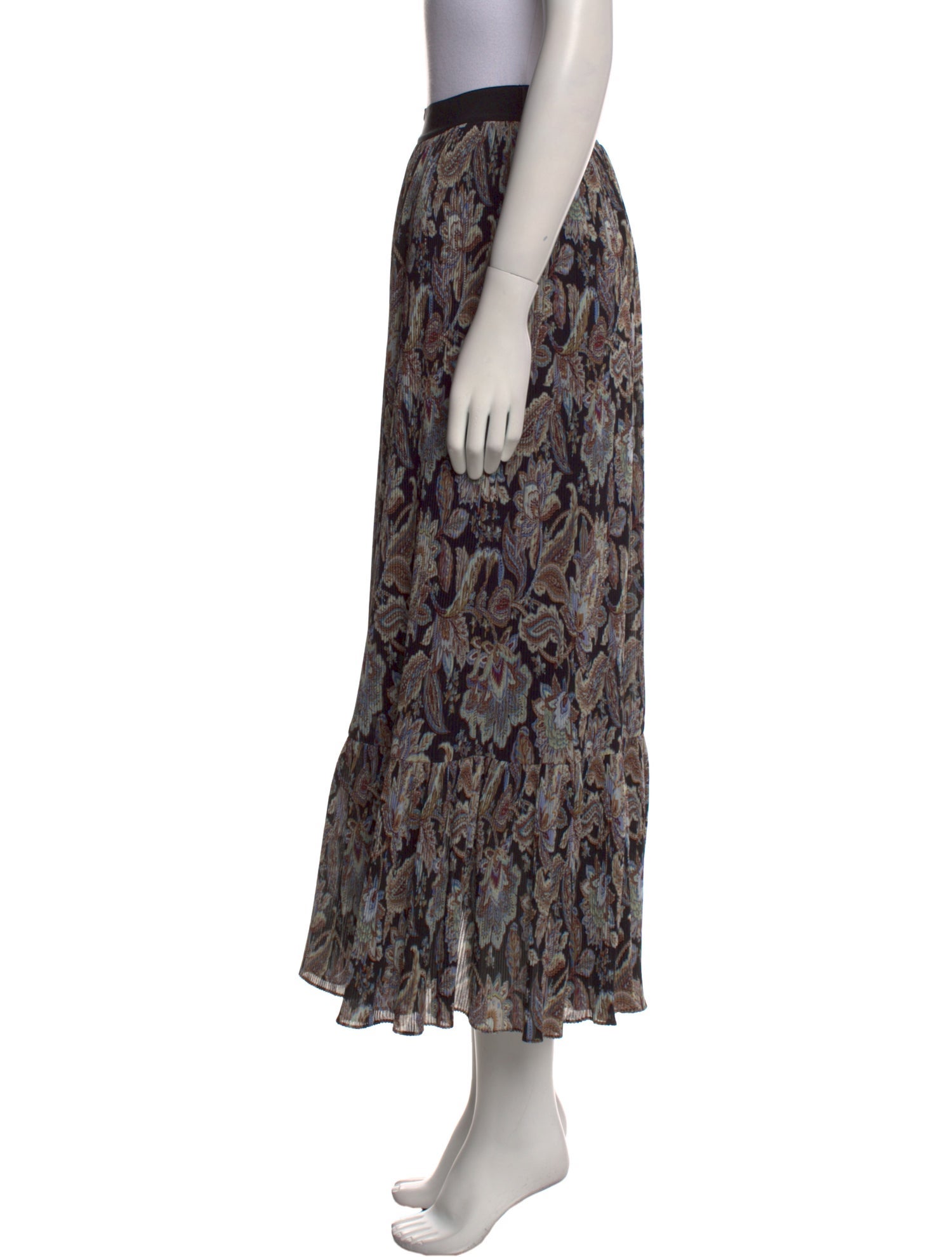 Zimmermann Printed Midi Length Skirt