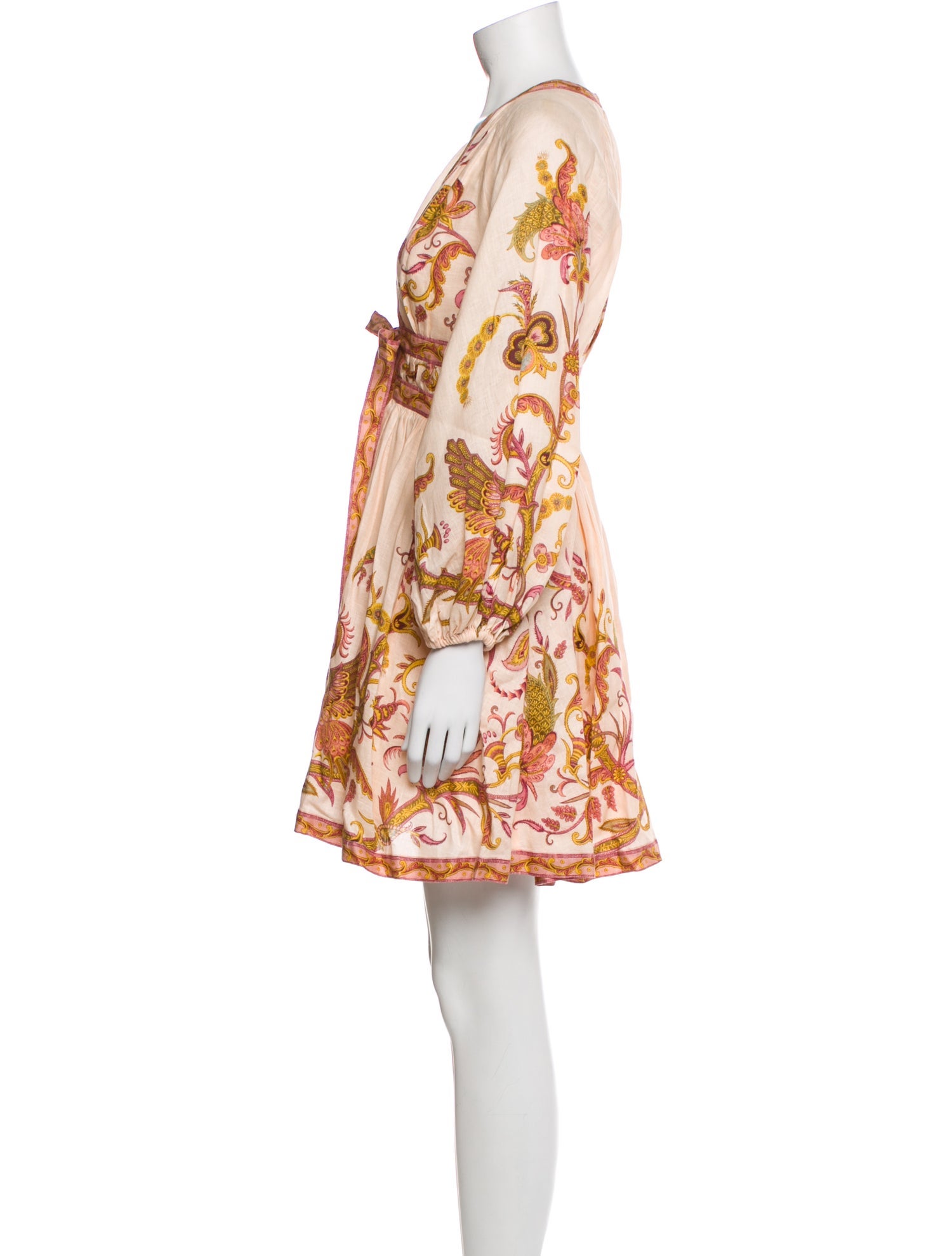 Zimmermann Linen Mini Dress