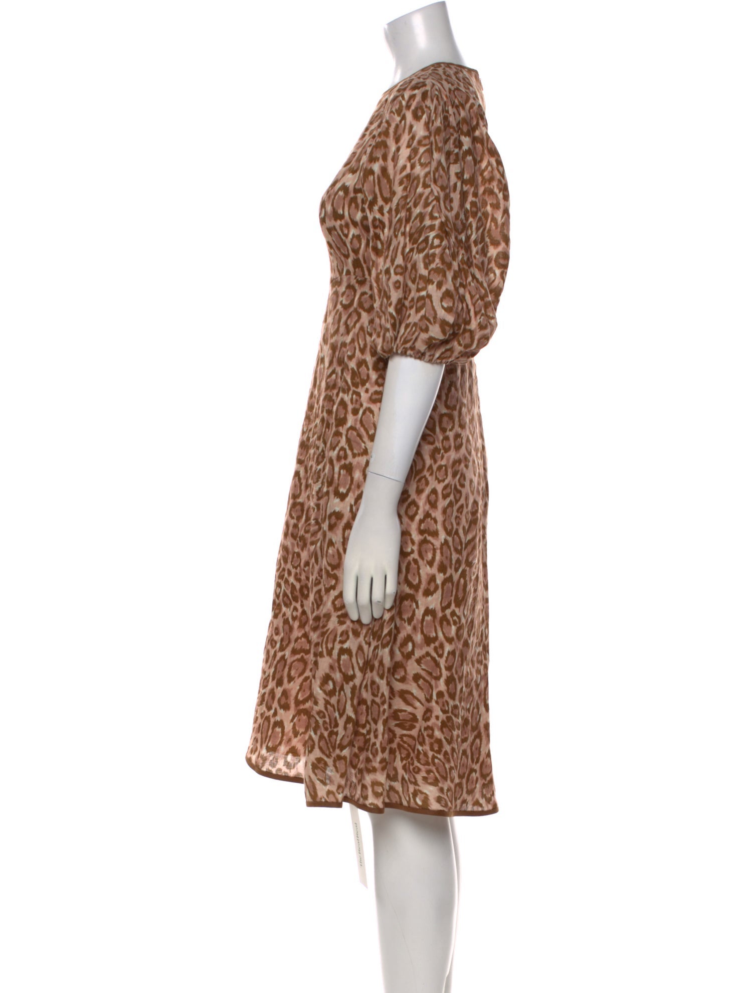 Zimmermann Linen Knee-Length Dress