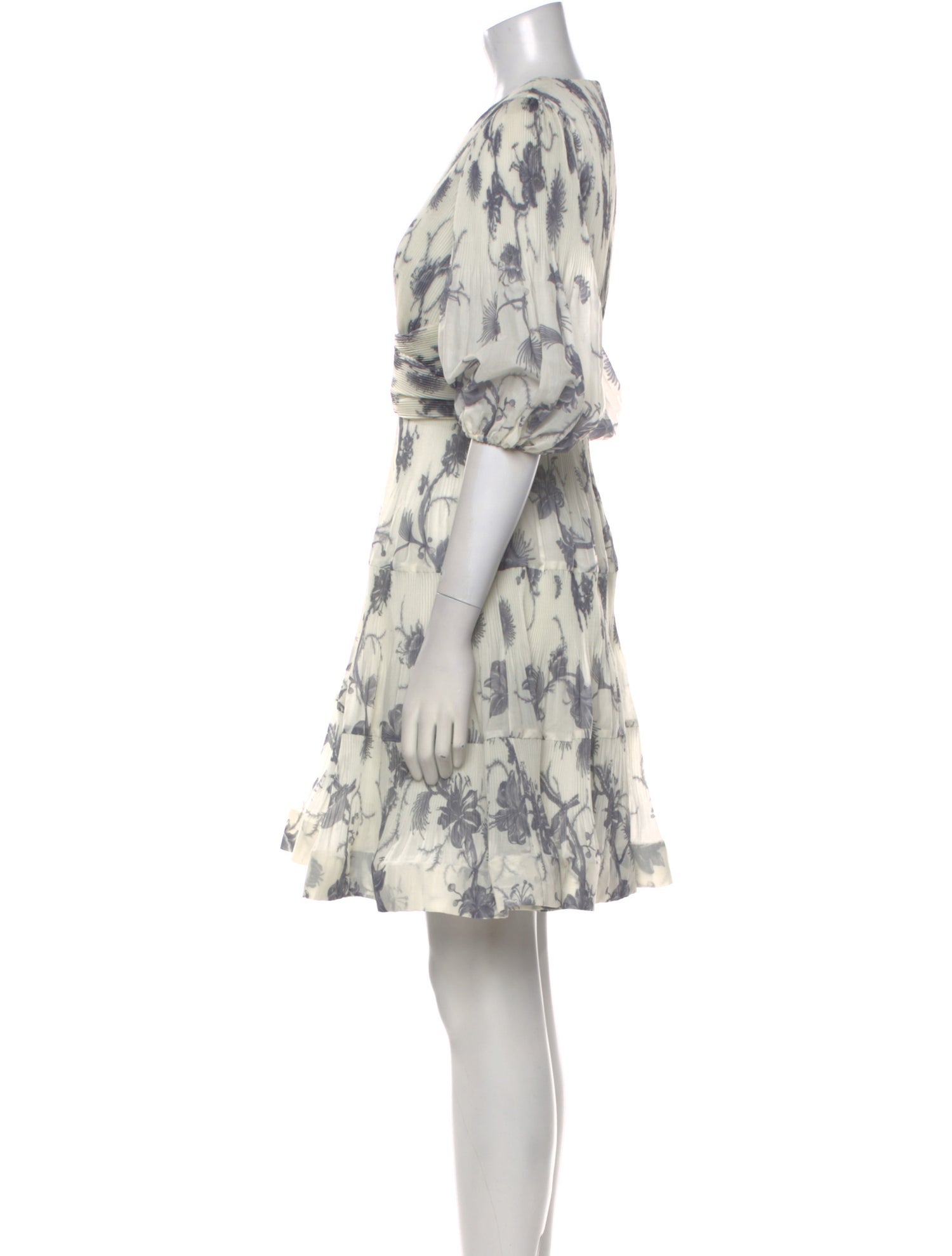 Zimmermann Floral Print Mini Dress