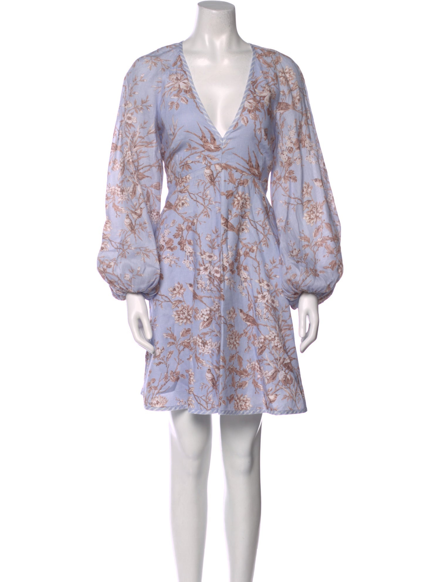 Zimmermann Linen Mini Dress