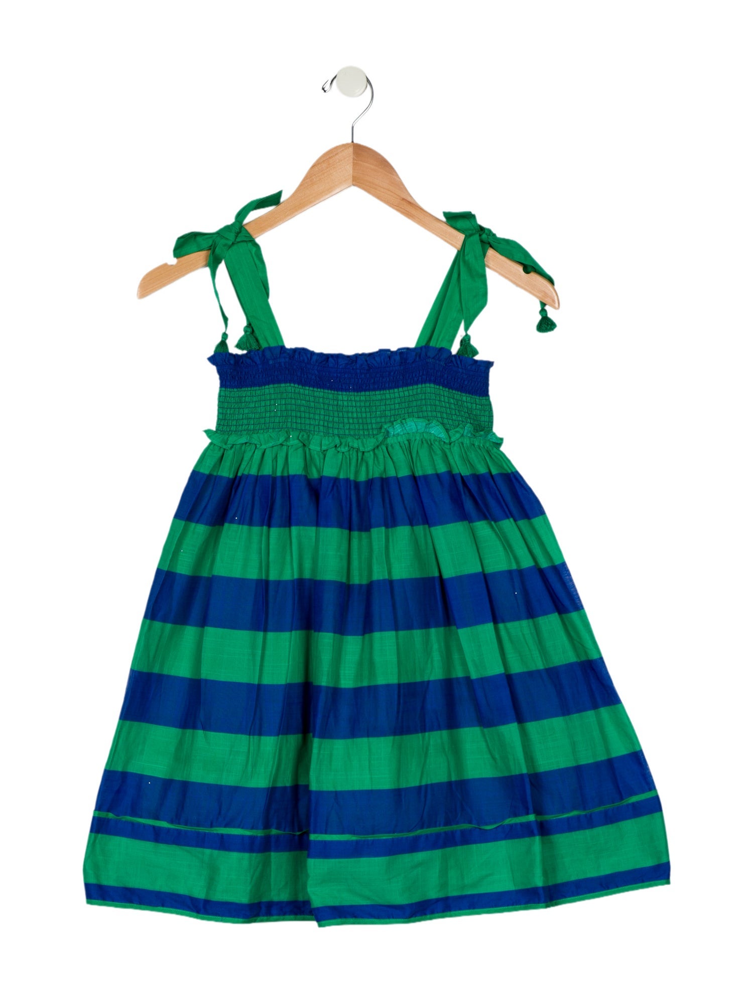 Zimmermann Girls Sleeveless Striped Dress