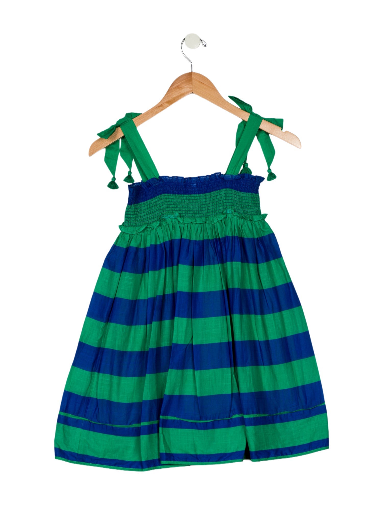Zimmermann Girls Sleeveless Striped Dress