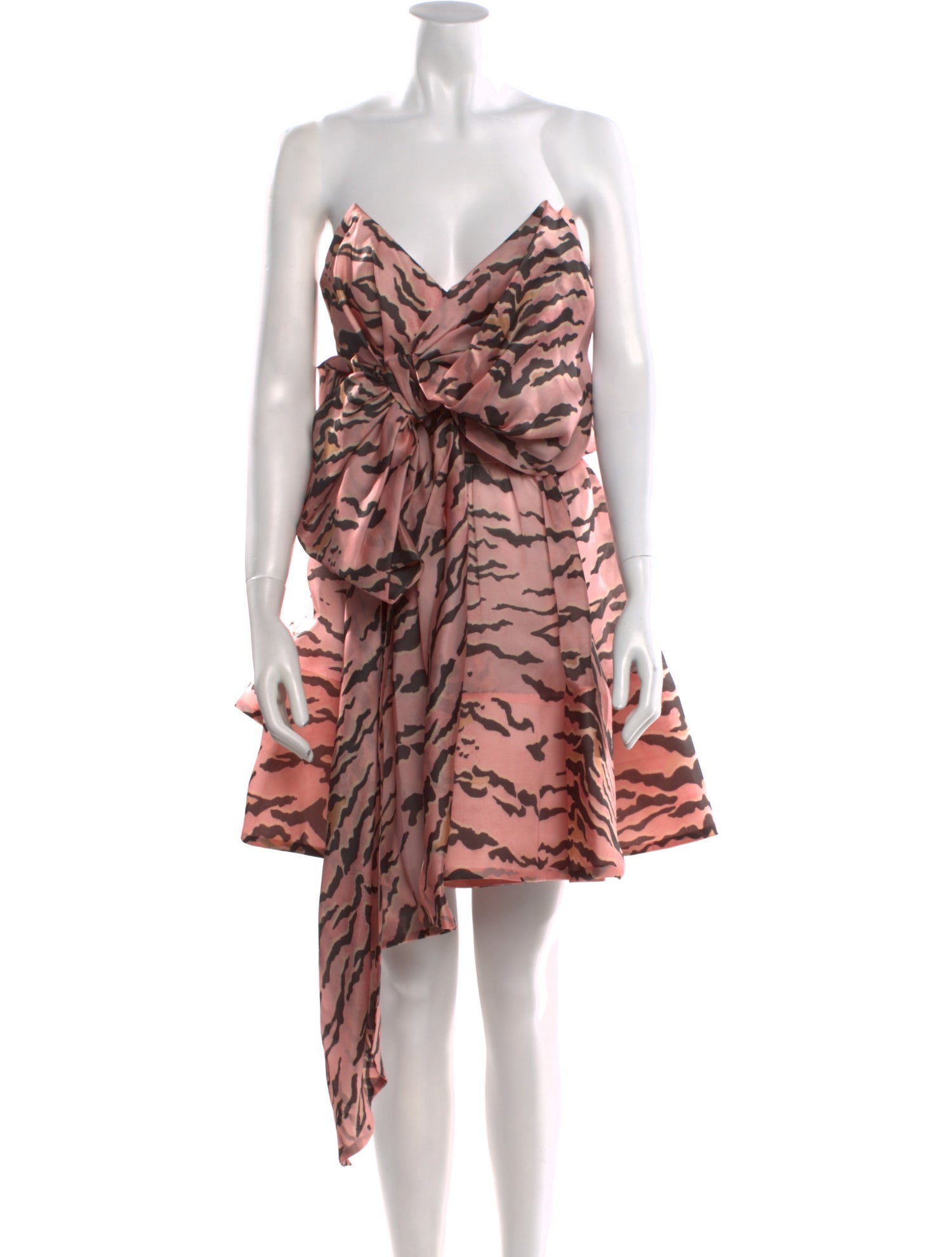 Zimmermann Animal Print Mini Dress