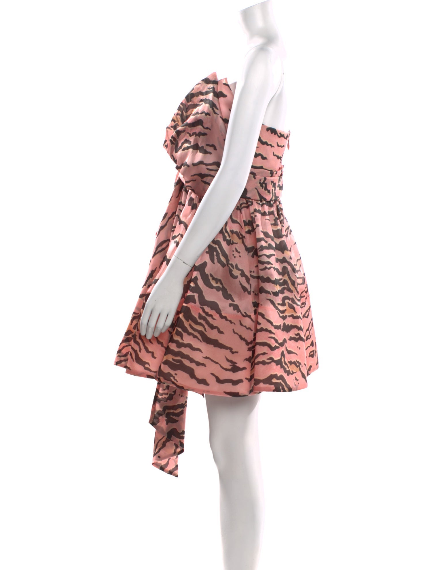 Zimmermann Animal Print Mini Dress