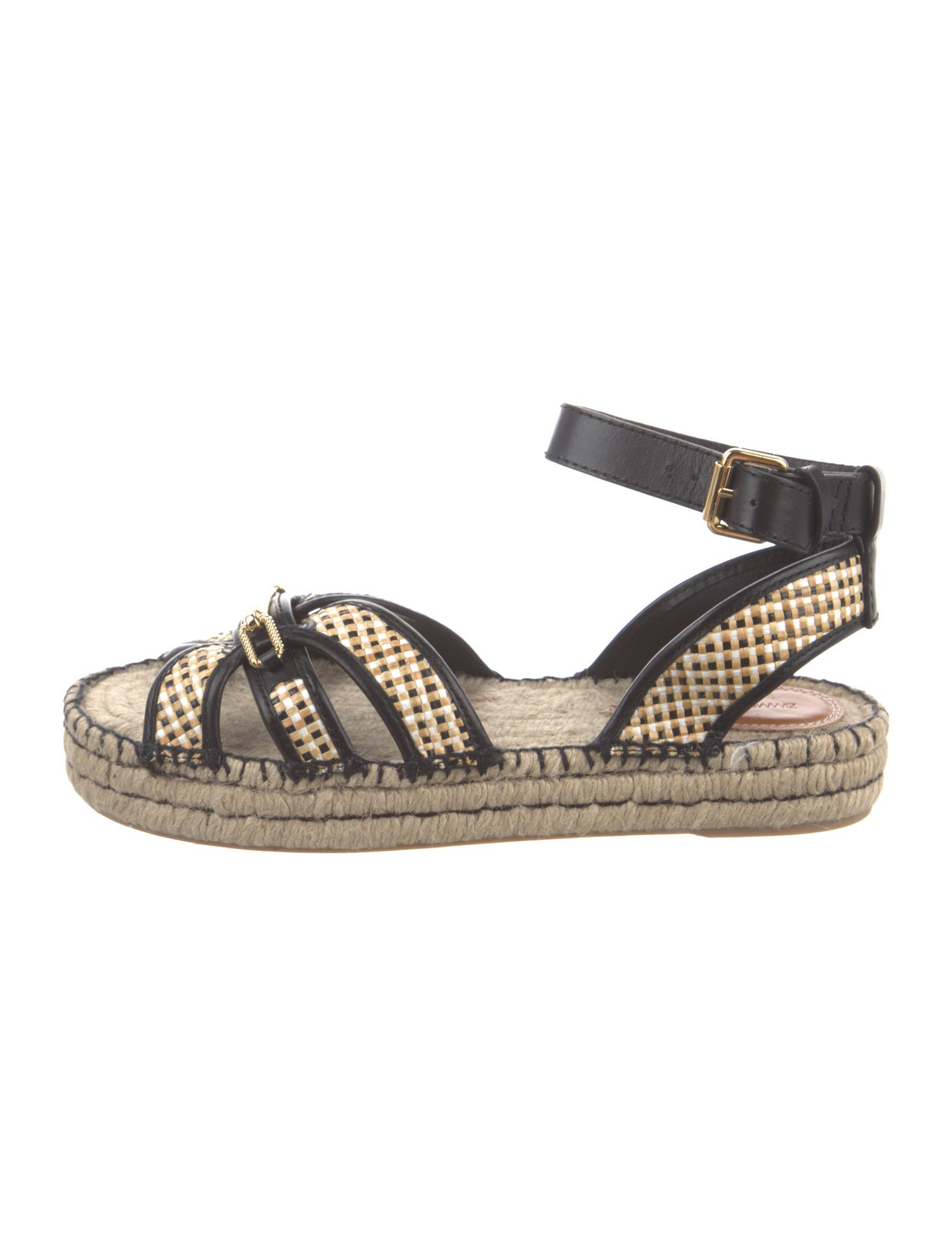 Zimmermann Jute Printed Espadrilles