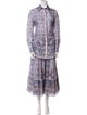 Zimmermann Silk Paisley Print Skirt Set