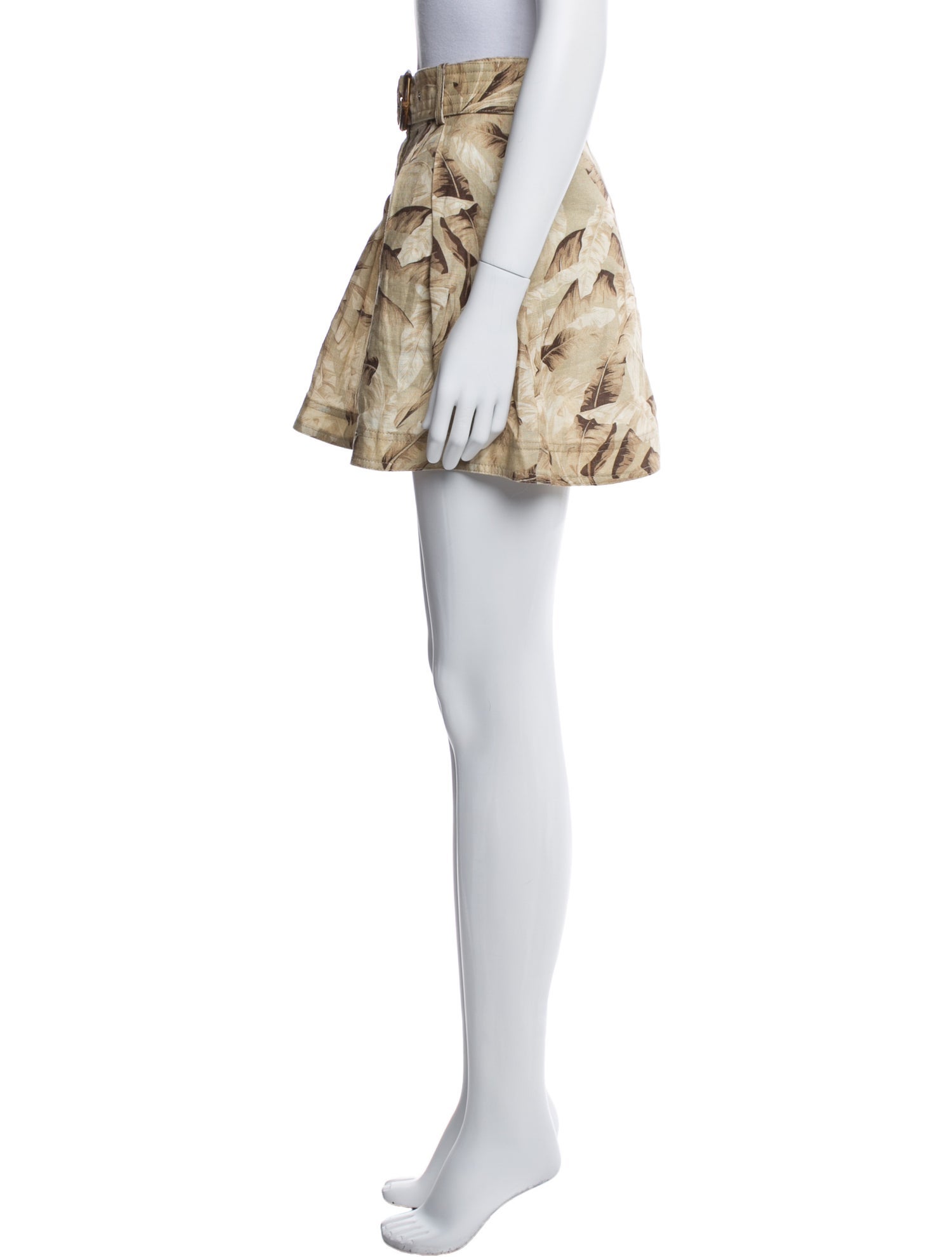 Zimmermann Linen Mini Shorts