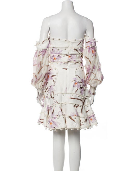 Zimmermann Linen Floral Print Skirt Set