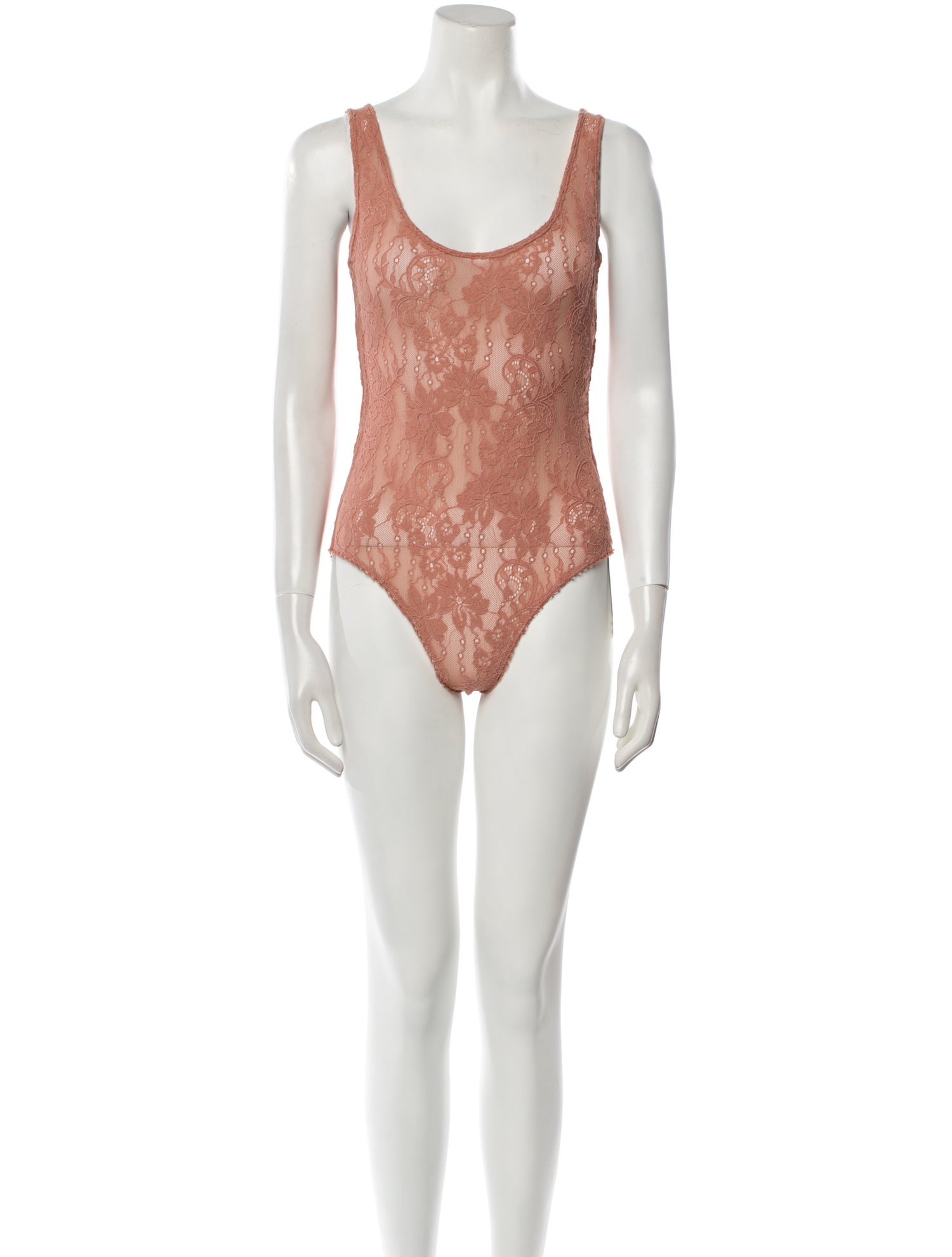Zimmermann Lace Scoop Neck Bodysuit w/ Tags