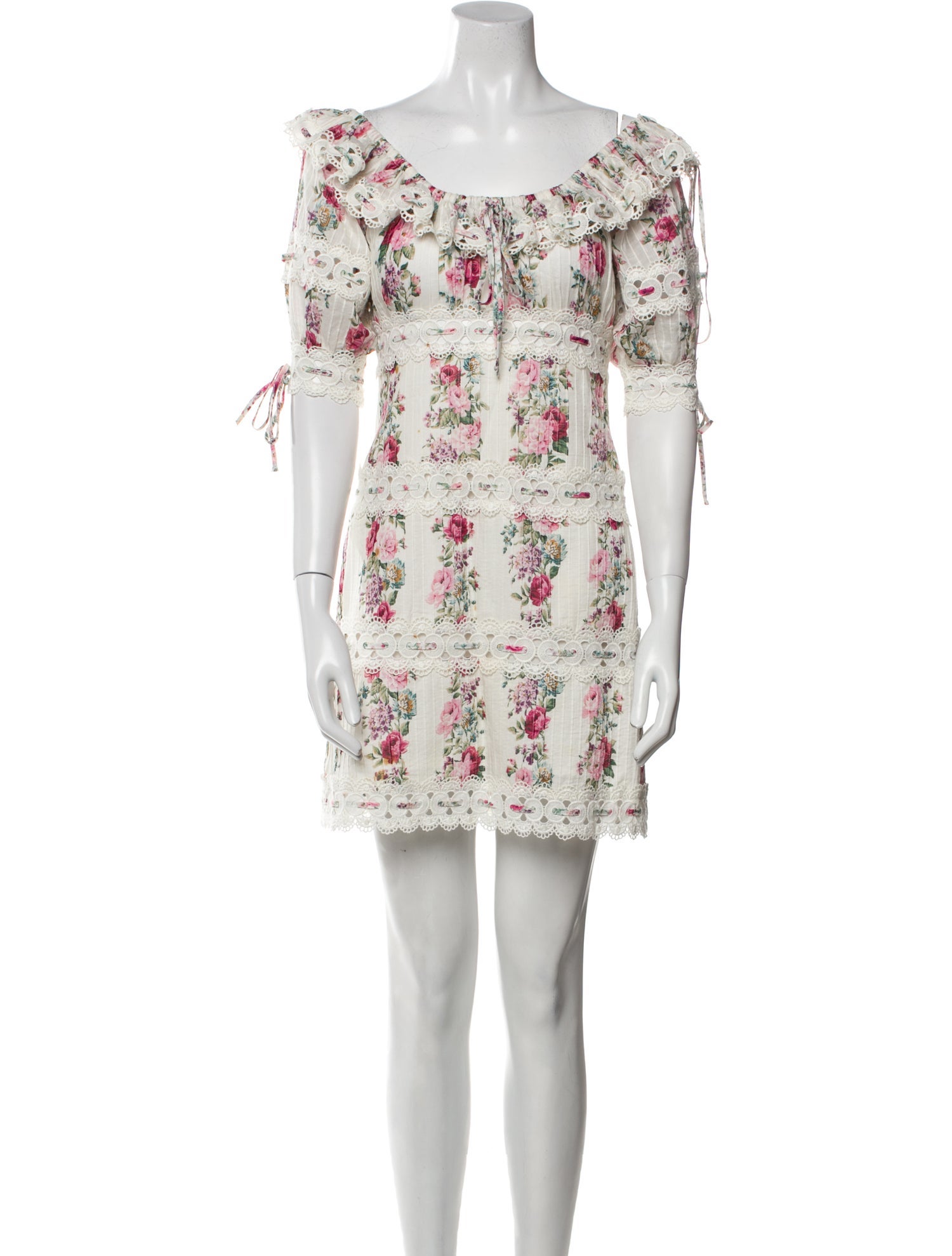 Zimmermann Printed Mini Dress