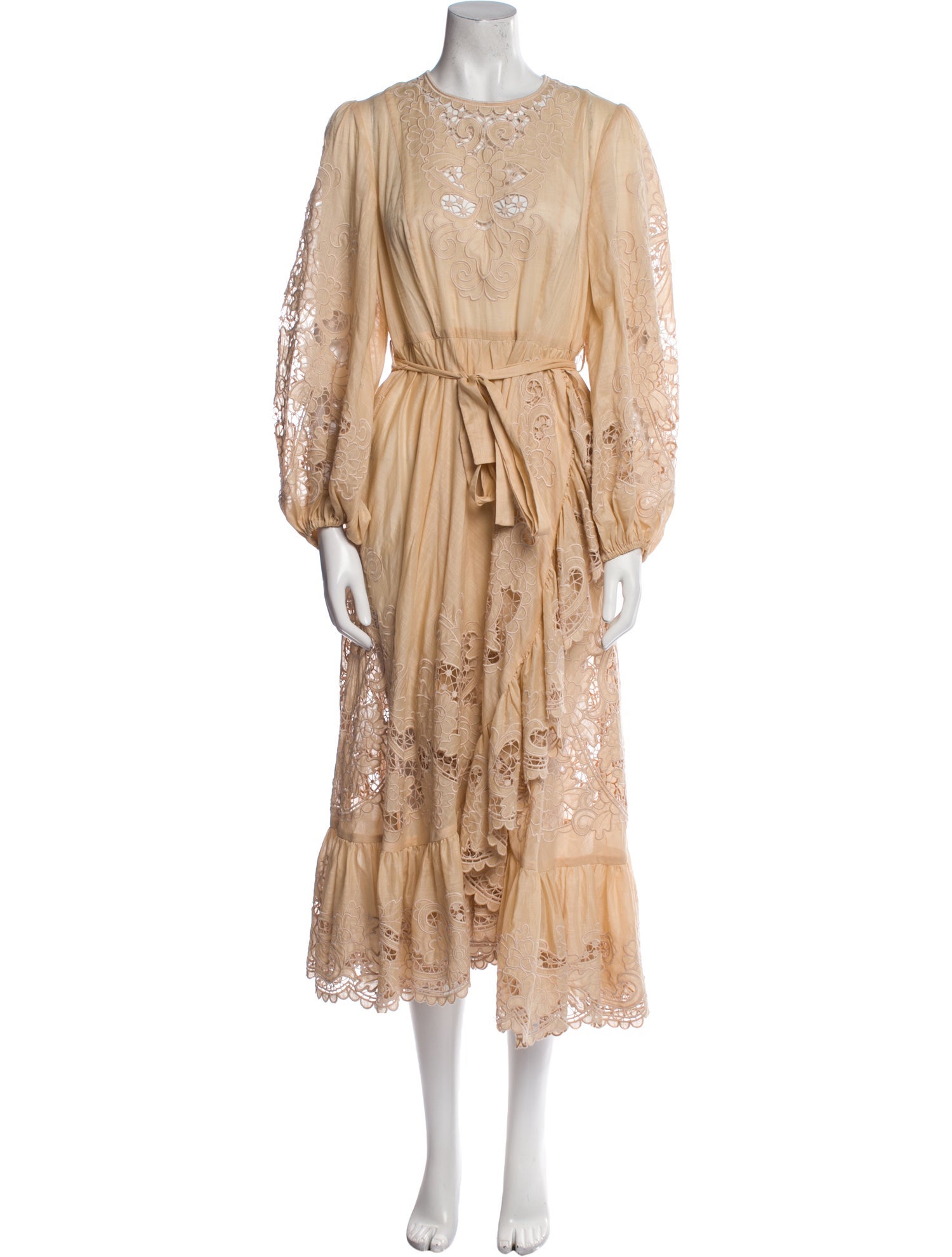 Zimmermann Crew Neck Long Dress