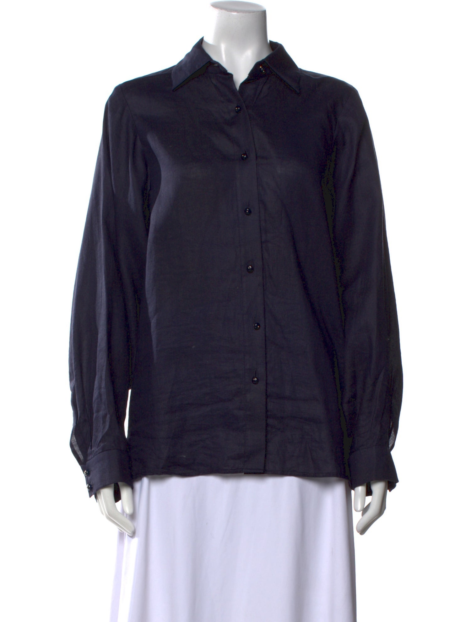 Zimmermann Long Sleeve Button-Up Top