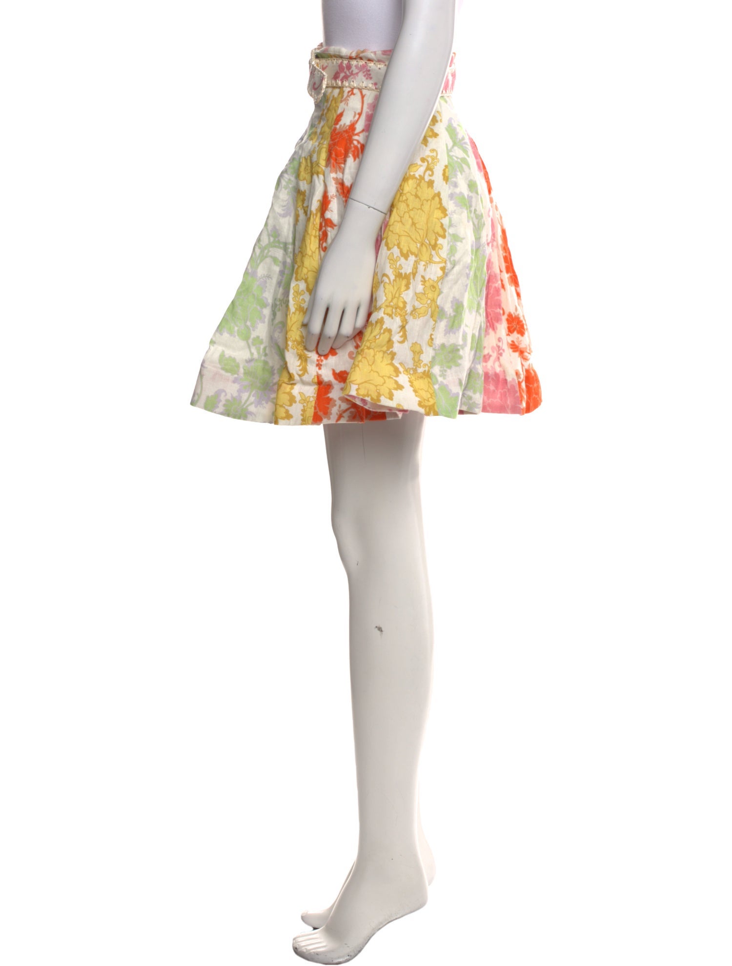 Zimmermann Linen Mini Skirt