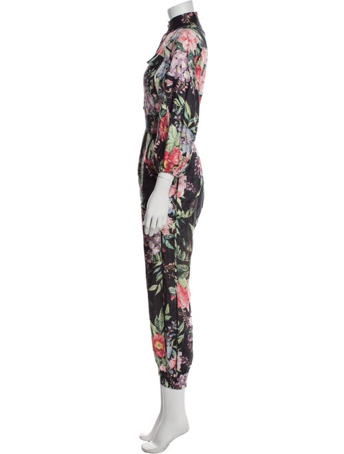Zimmermann Linen Floral Print Jumpsuit