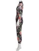 Zimmermann Linen Floral Print Jumpsuit
