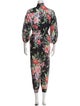 Zimmermann Linen Floral Print Jumpsuit