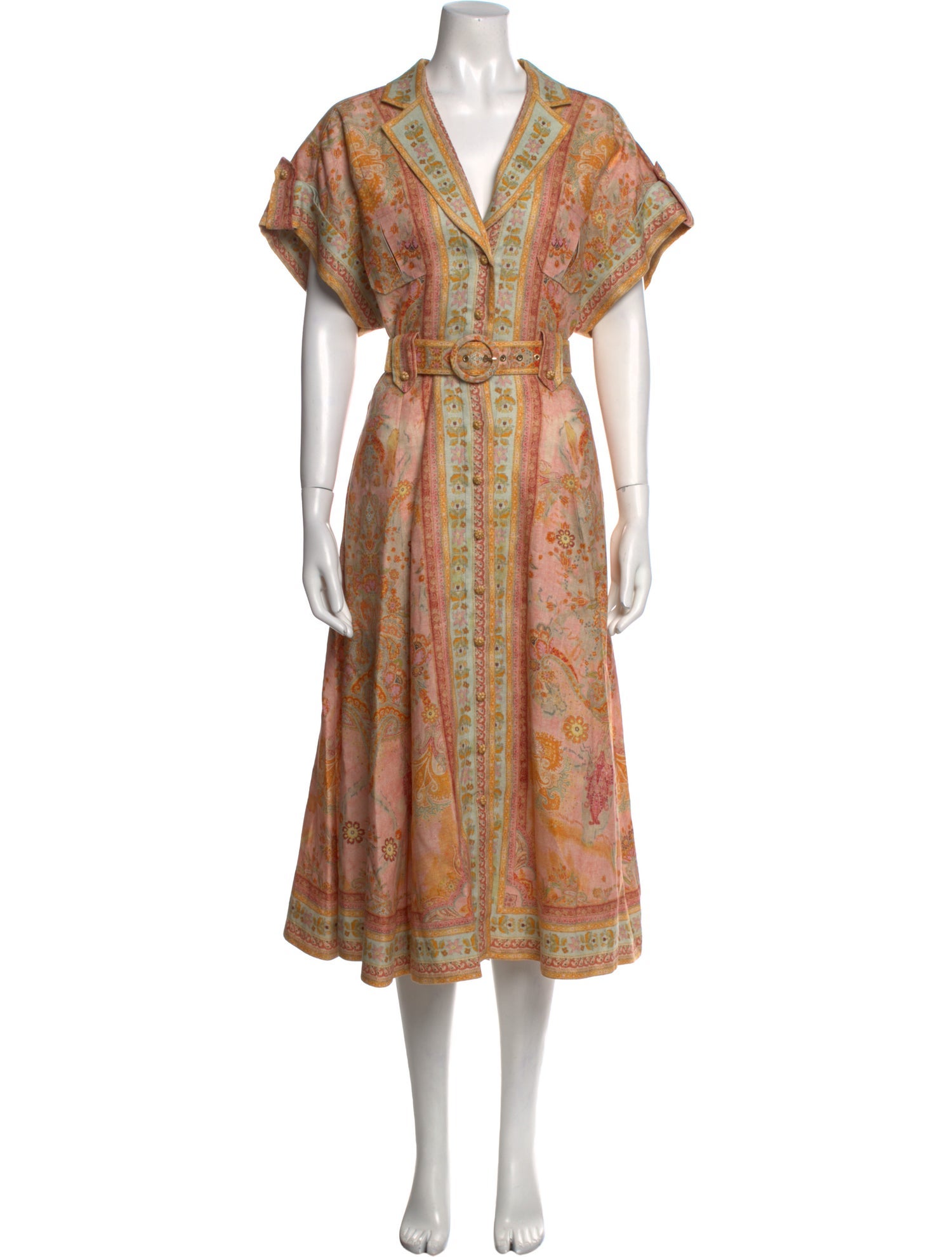 Zimmermann Linen Long Dress