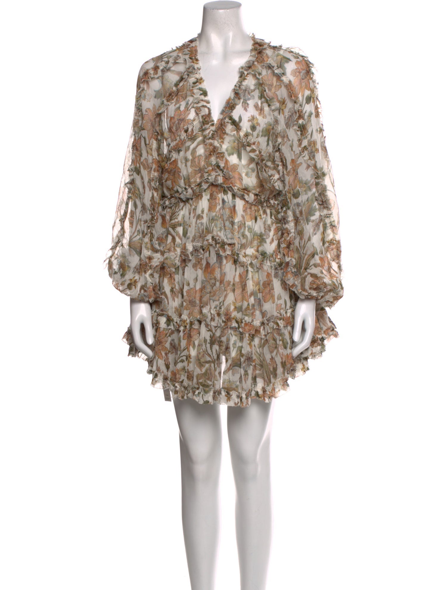 Zimmermann Printed Mini Dress