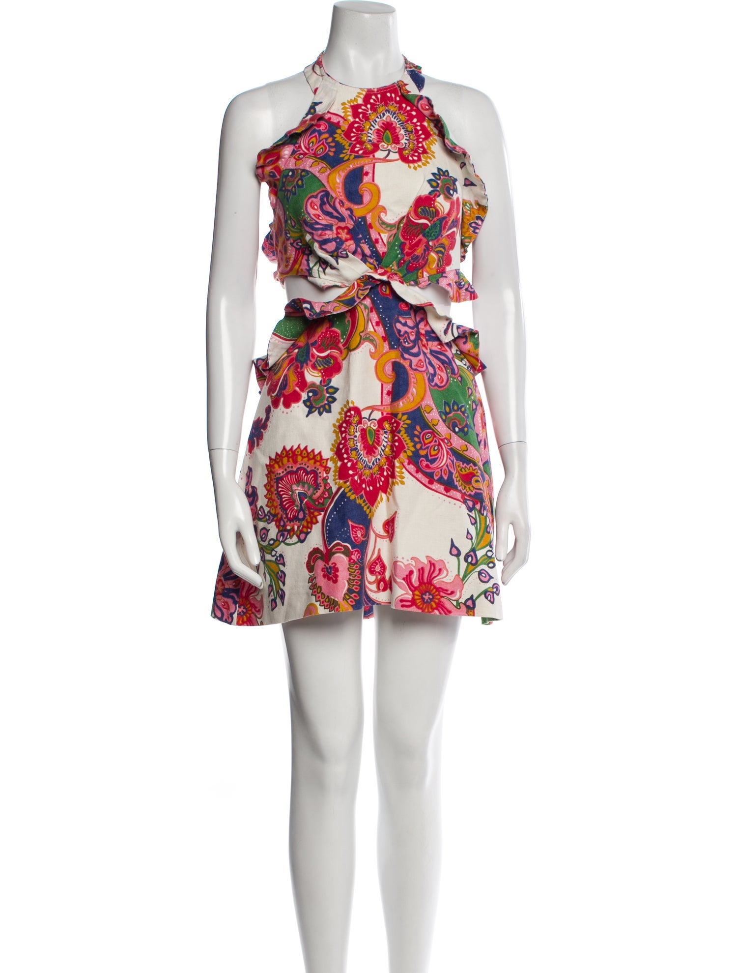 Zimmermann Linen Mini Dress