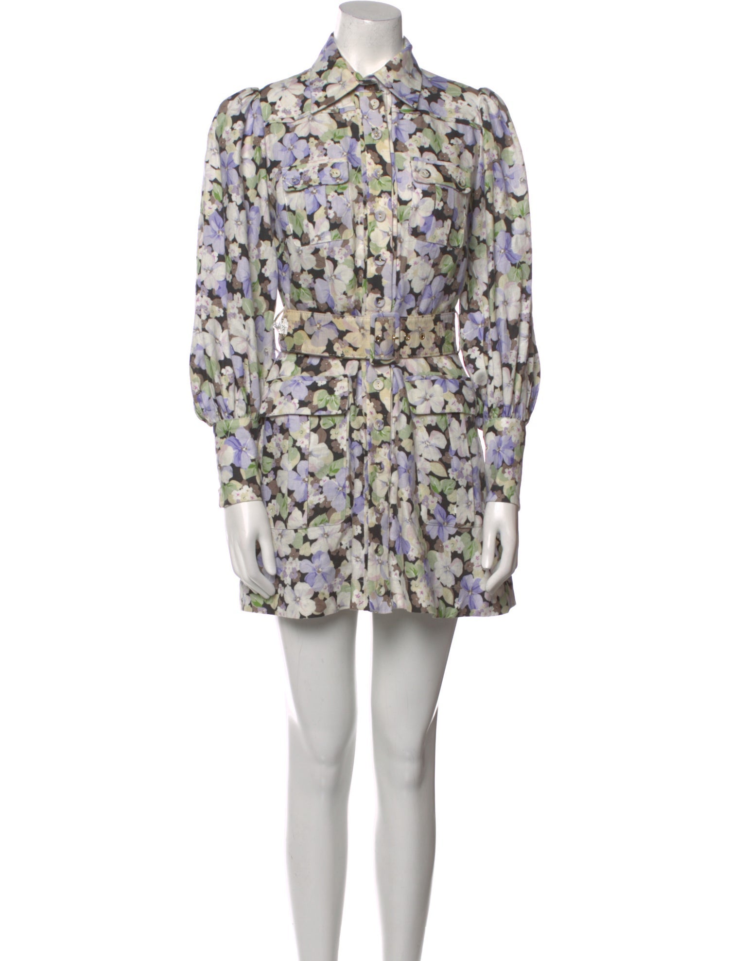 Zimmermann Linen Mini Dress