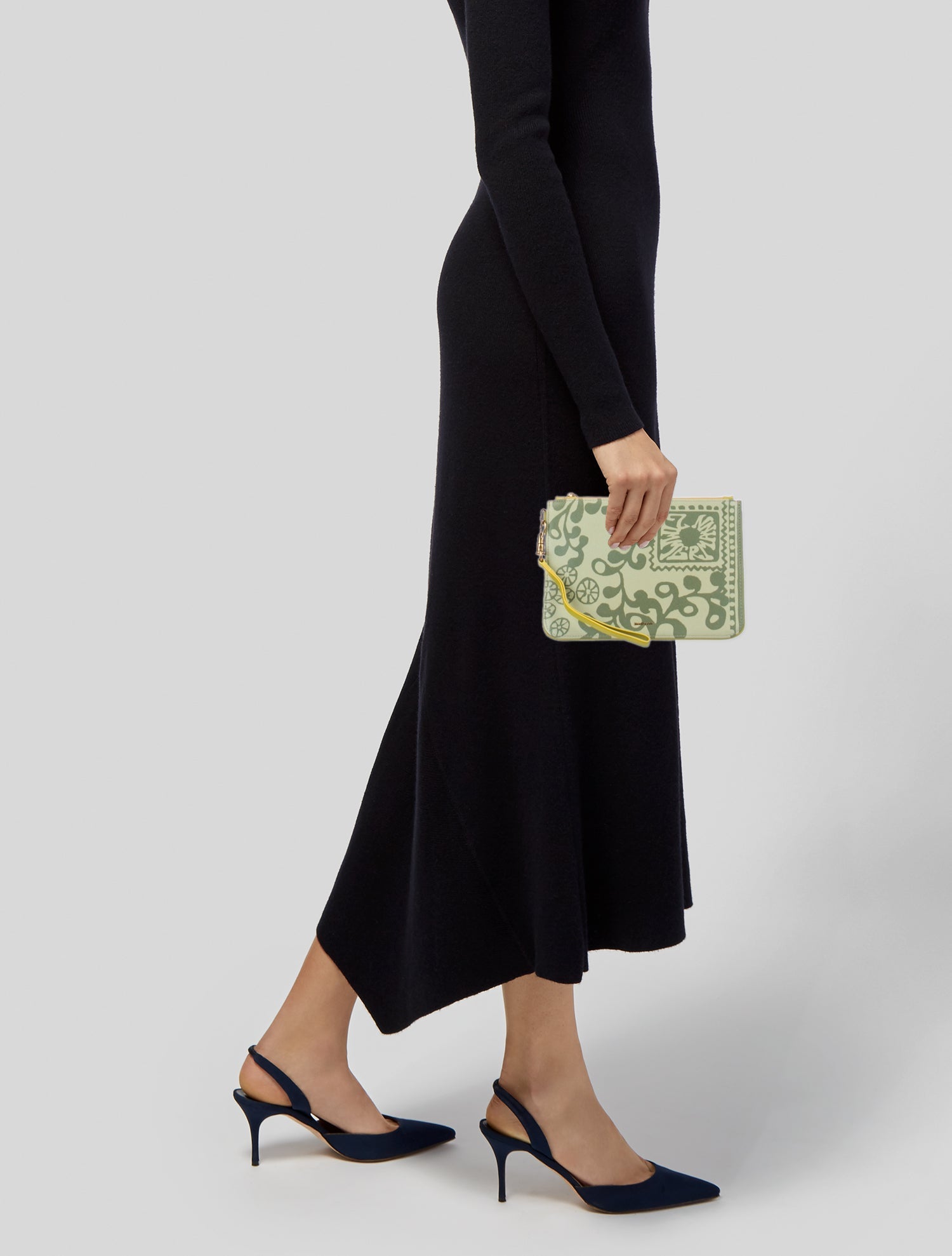 Zimmermann Saffiano Leather Clutch