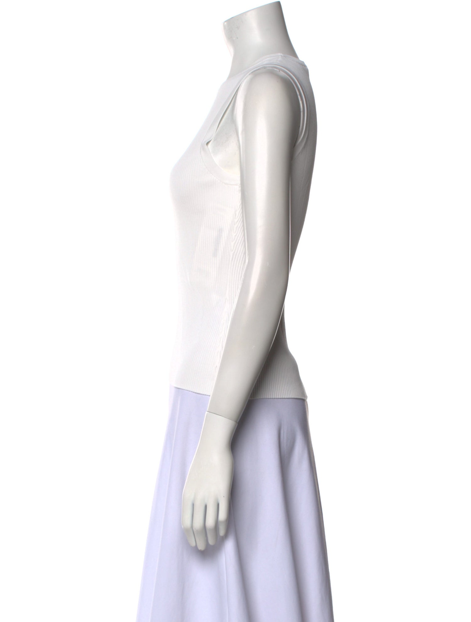 Zimmermann Crew Neck Sleeveless Top