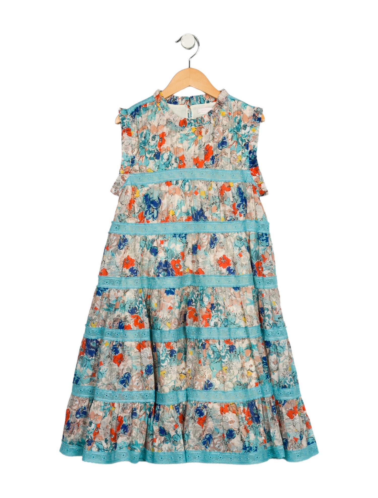 Zimmermann Girls' Pleated Knee-length Dress