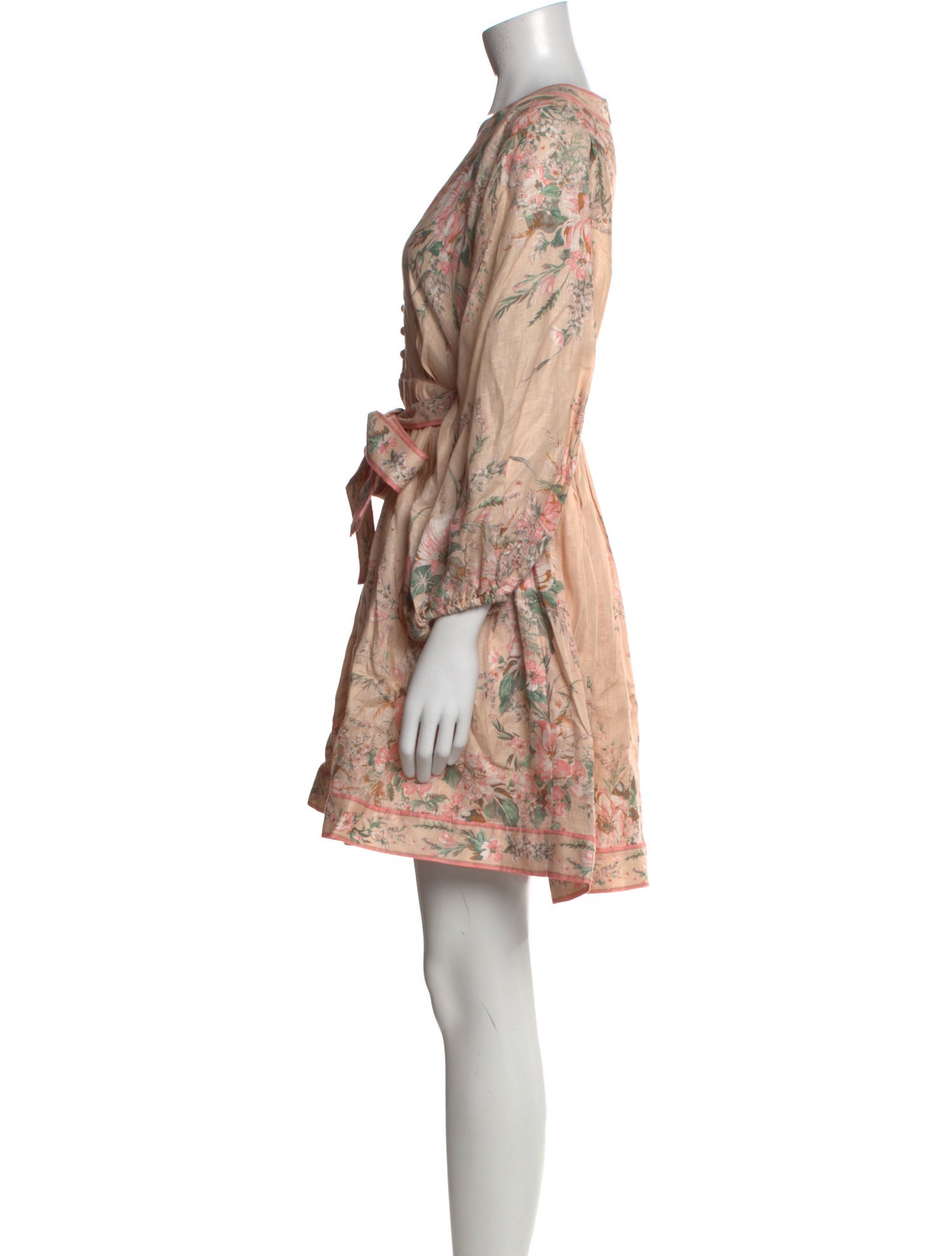 Zimmermann Linen Mini Dress