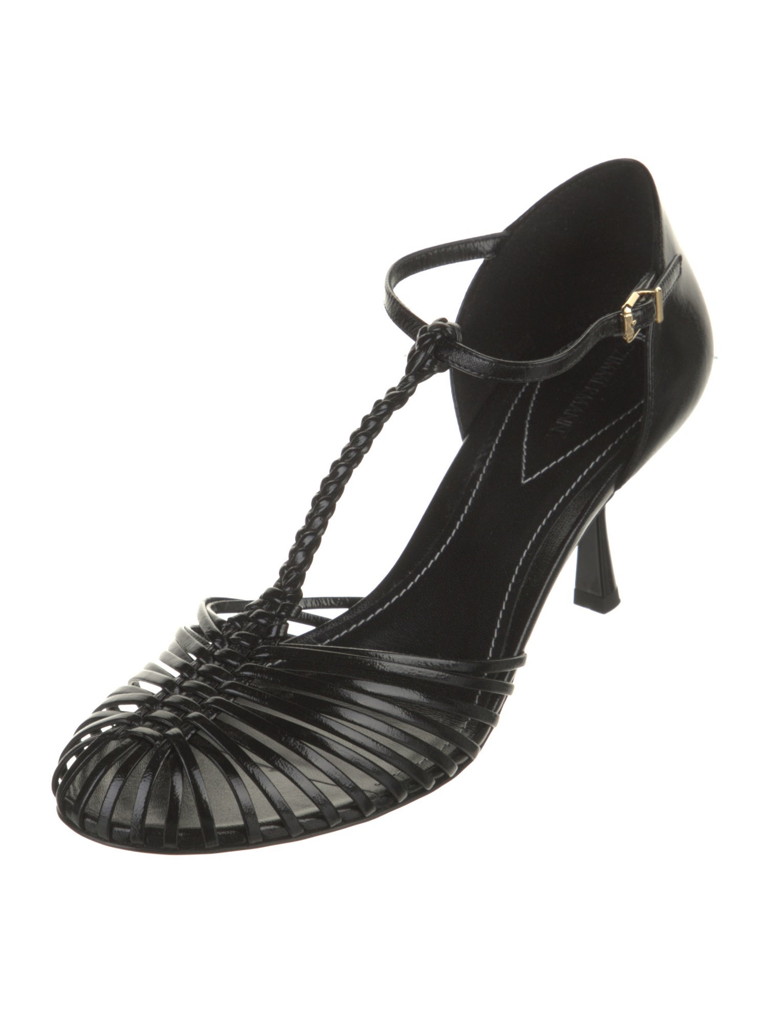 Zimmermann Vintage Leather T-Strap Sandals w/ Tags