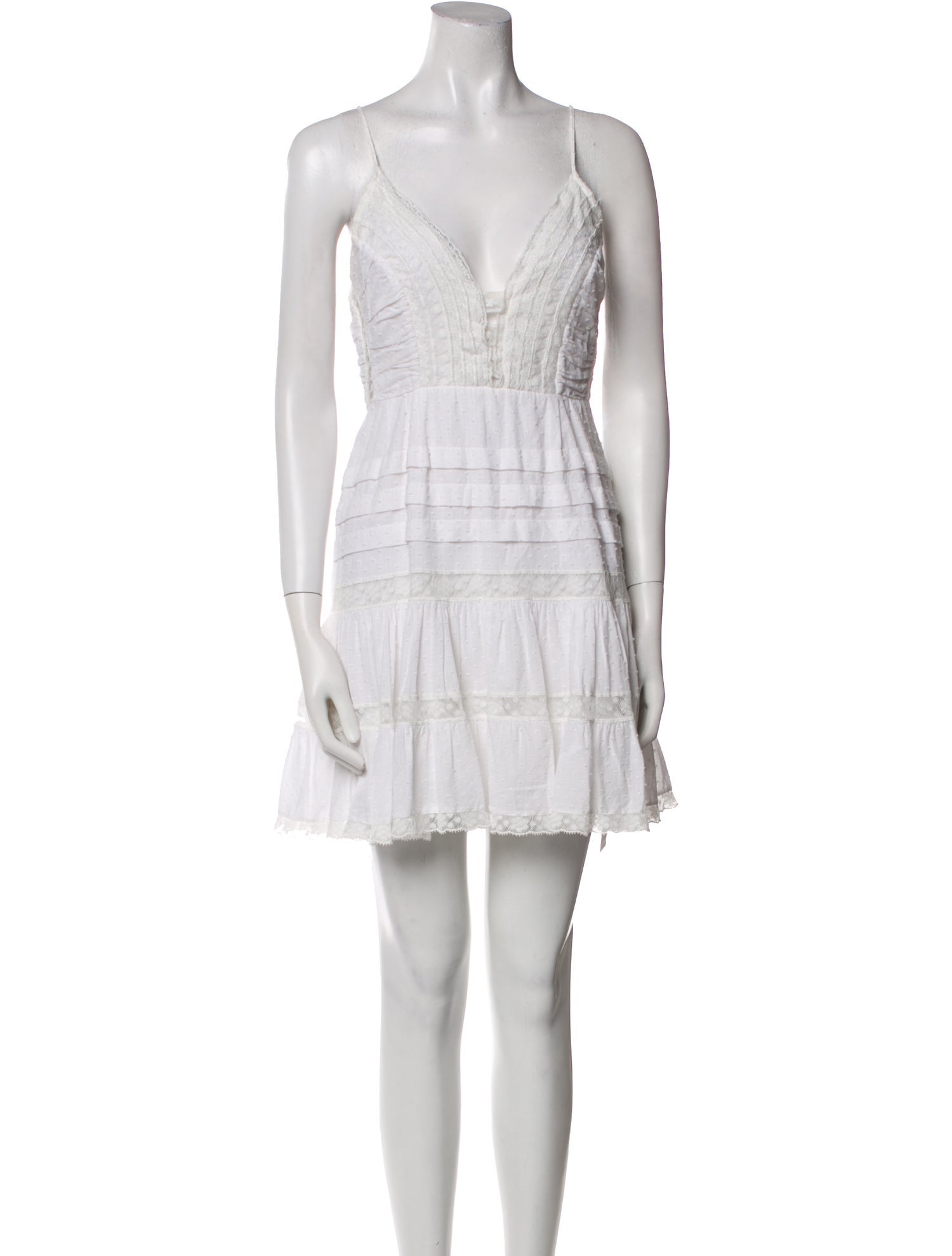 Zimmermann V-Neck Mini Dress