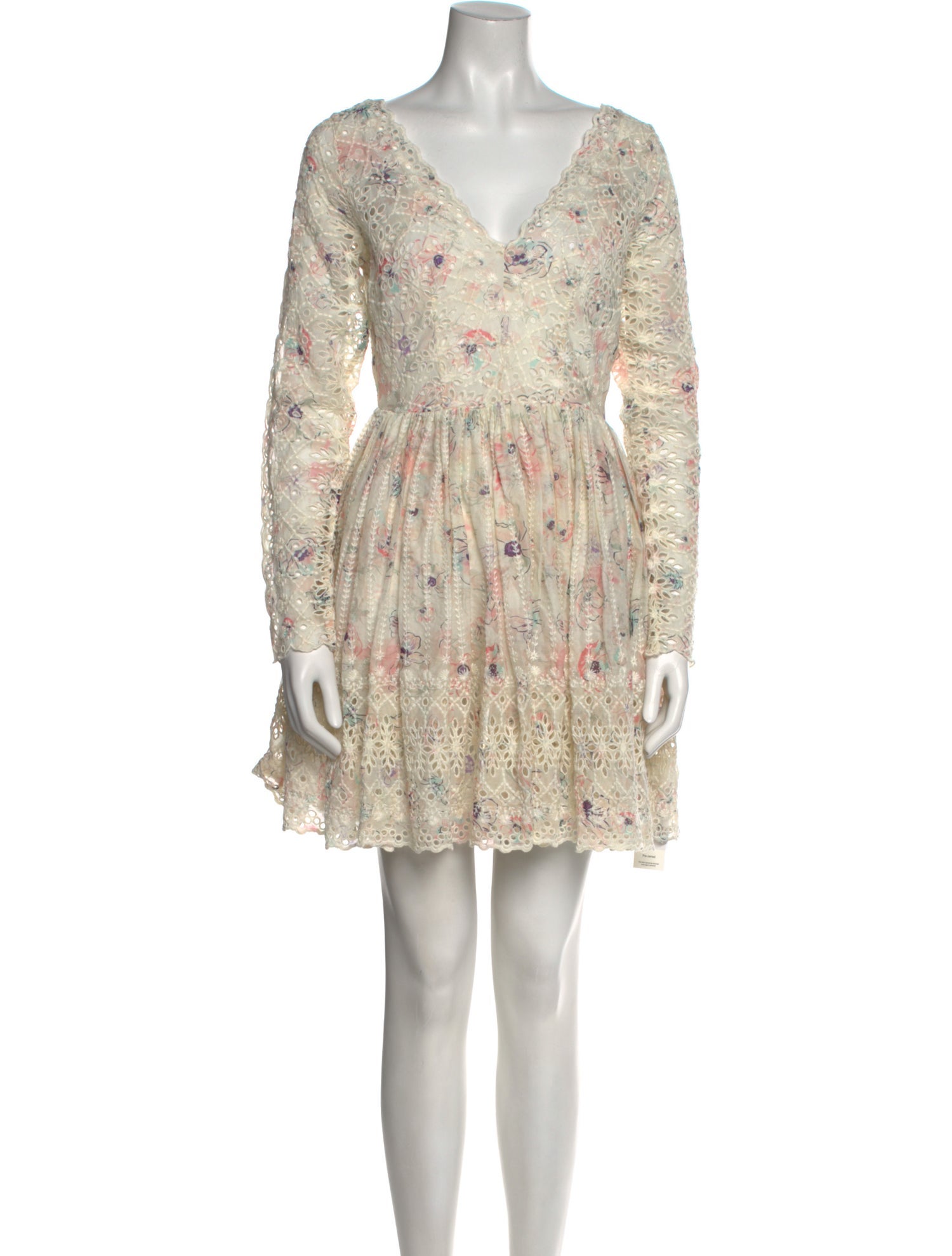 Zimmermann Floral Print Mini Dress