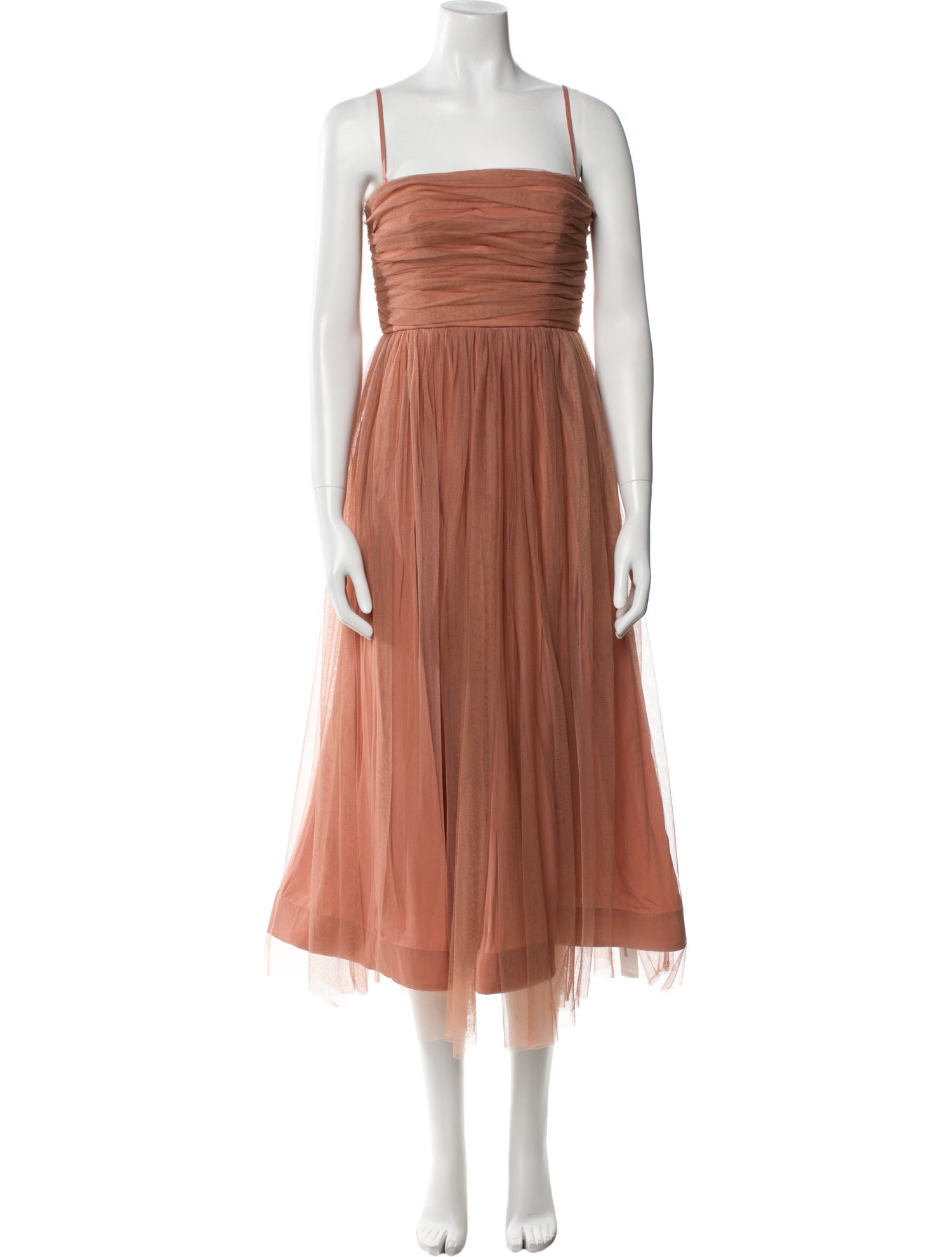 Zimmermann Square Neckline Knee-Length Dress