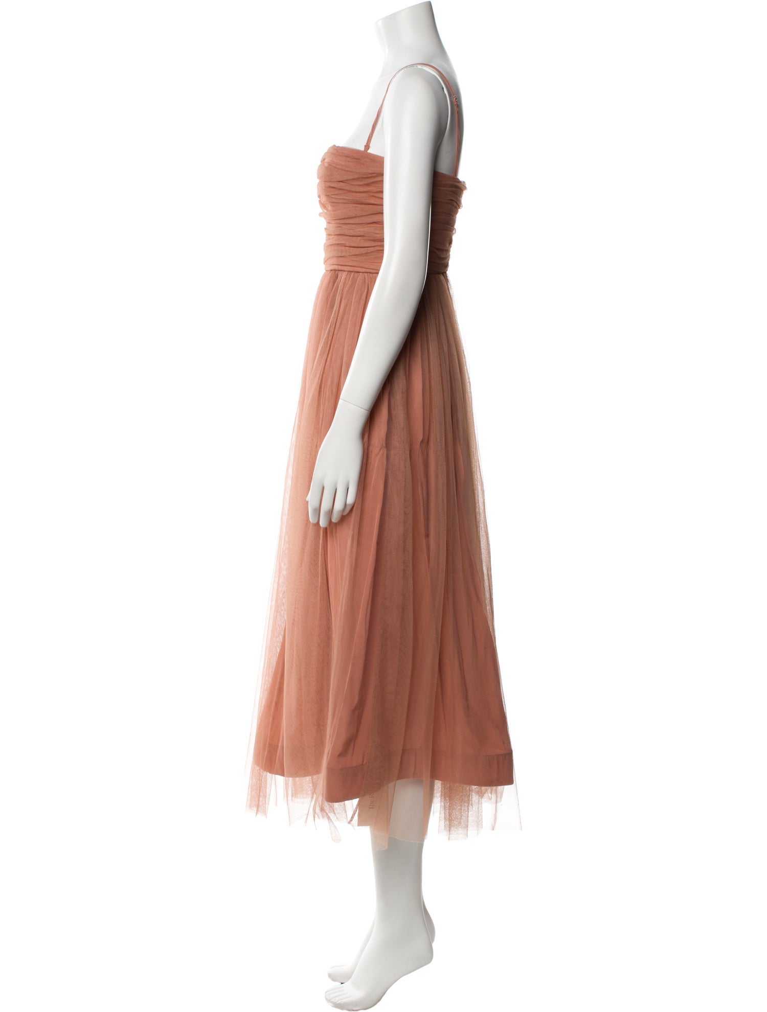 Zimmermann Square Neckline Knee-Length Dress