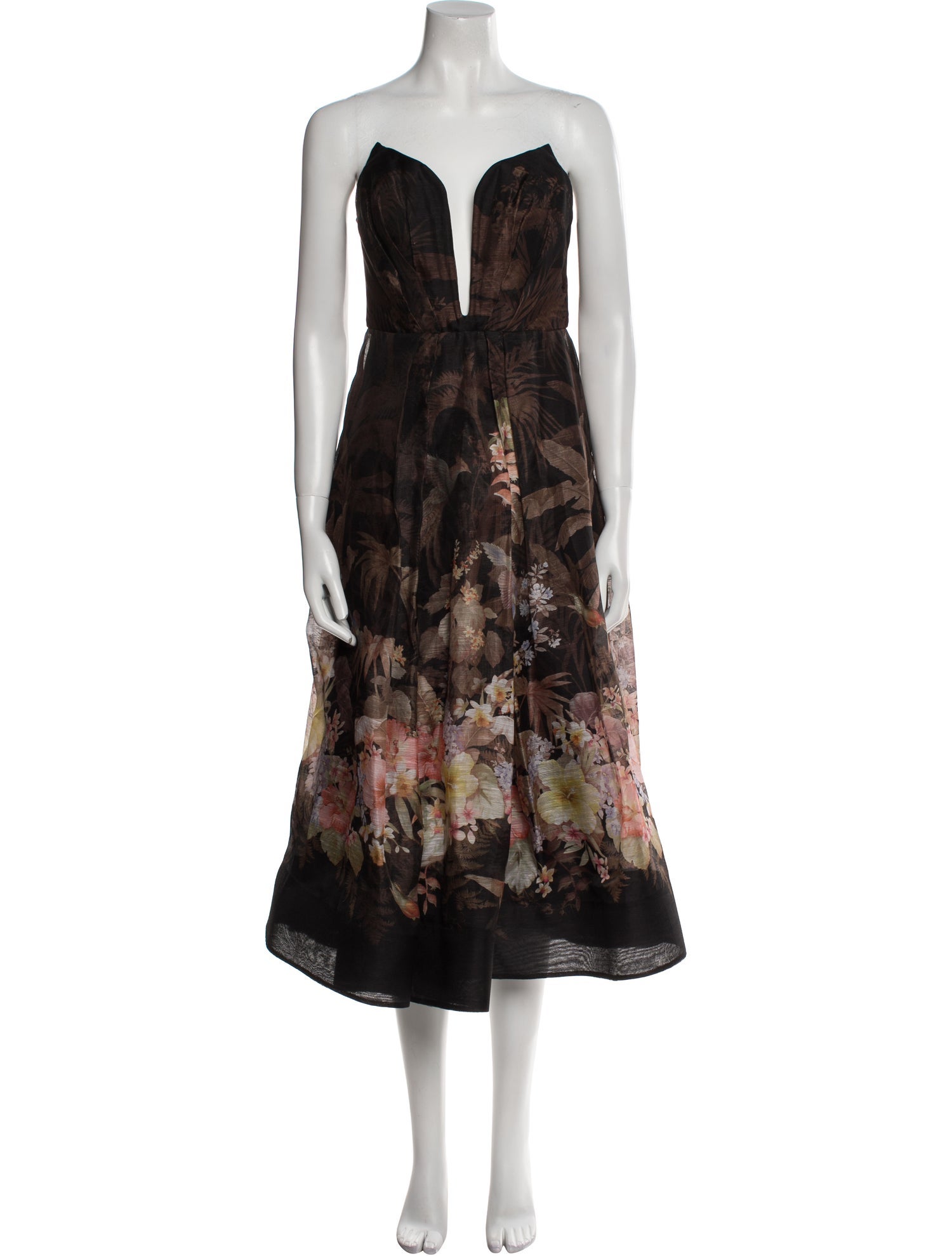 Zimmermann Illuminate Dress Midi Length Dress