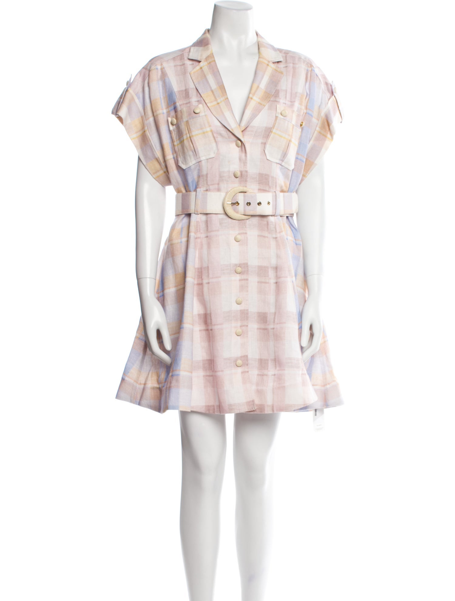 Zimmermann Linen Knee-Length Dress