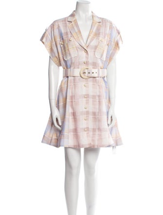 Zimmermann Linen Knee-Length Dress