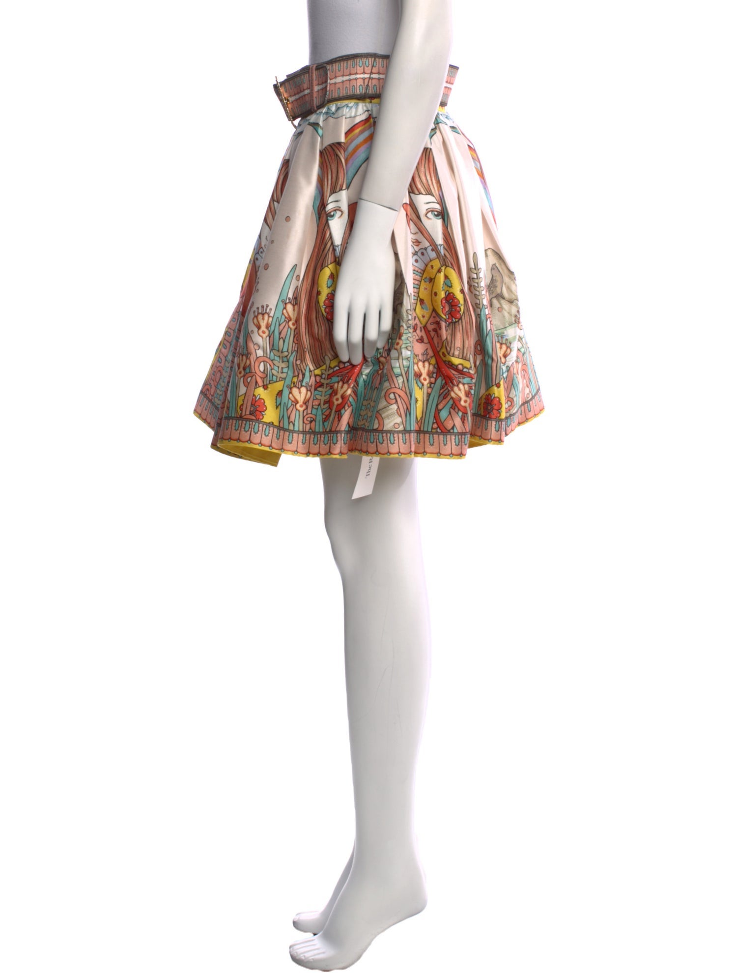 Zimmermann Silk Mini Skirt