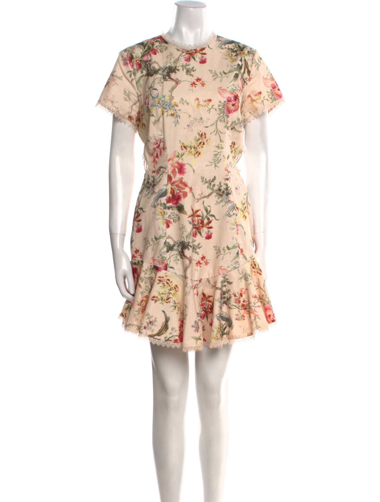 Zimmermann Linen Mini Dress
