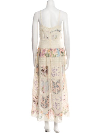 Zimmermann Floral Print Long Dress