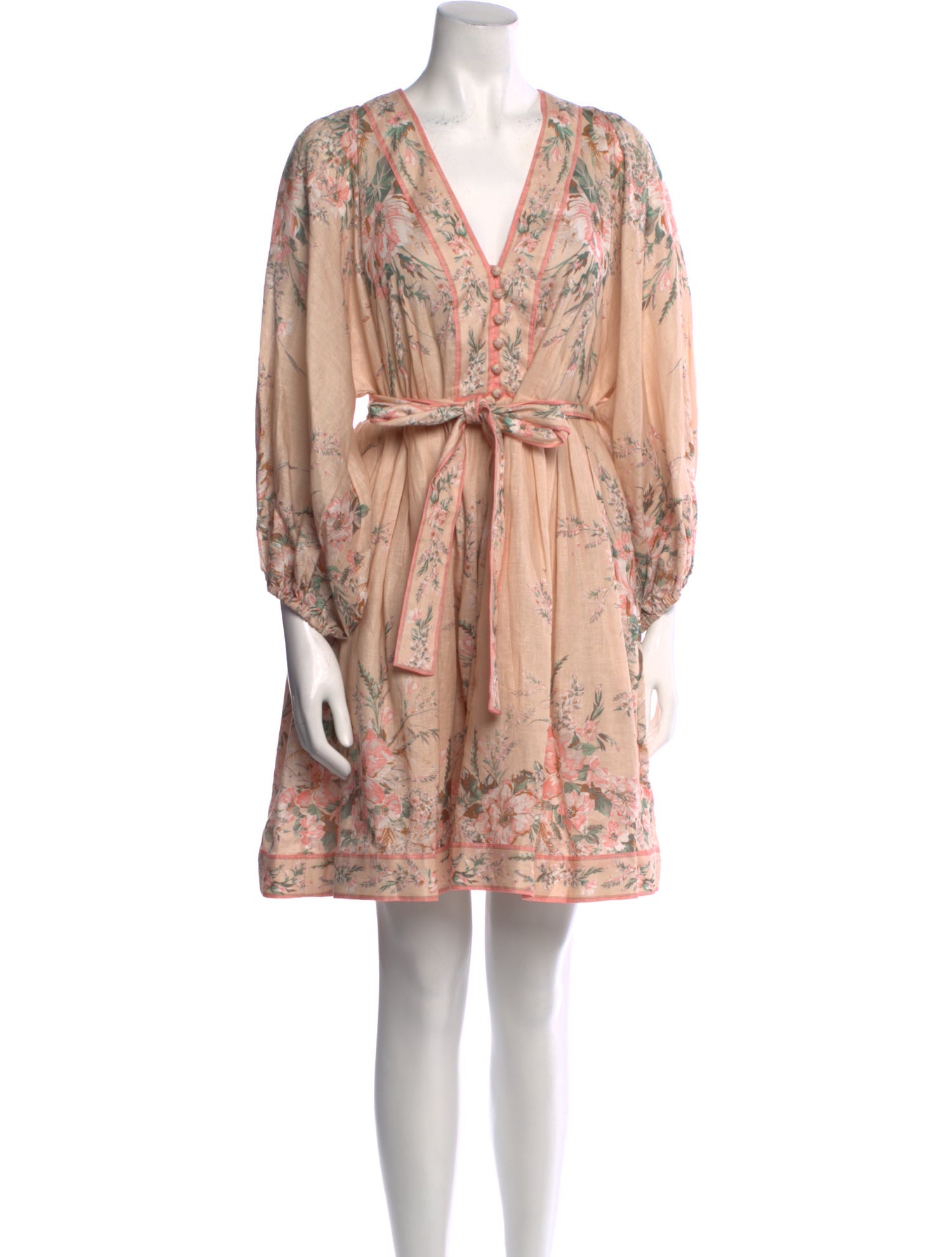 Zimmermann Linen Mini Dress