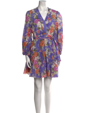 Zimmermann Floral Print Mini Dress