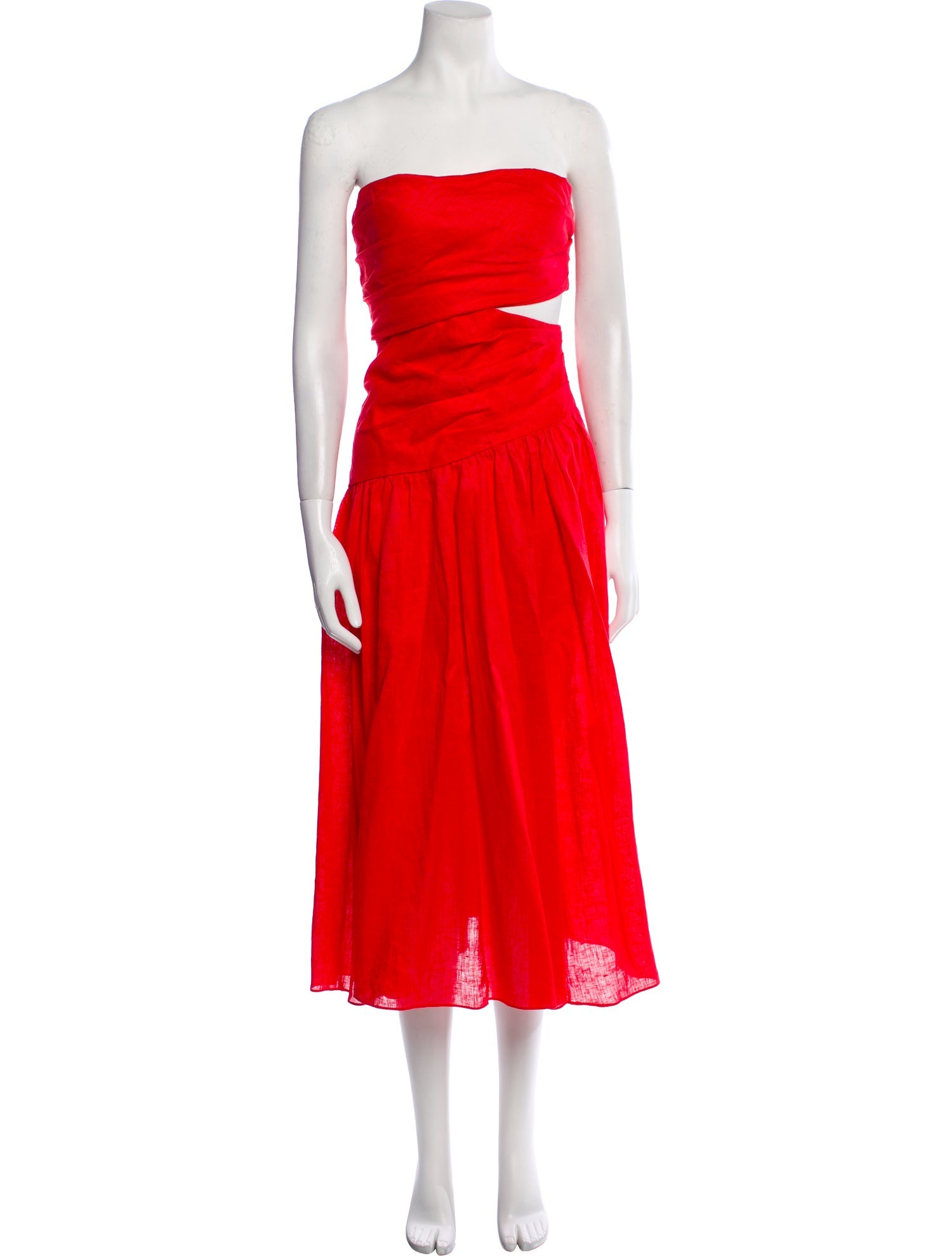 Zimmermann Linen Midi Length Dress