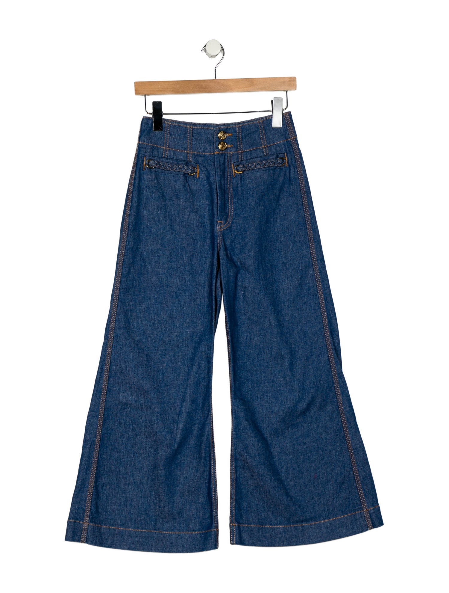 Zimmermann High-Rise Wide Leg Jeans