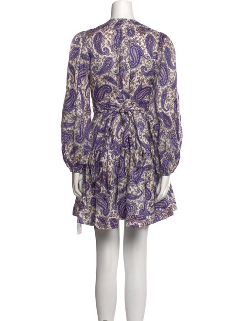 Zimmermann Linen Mini Dress